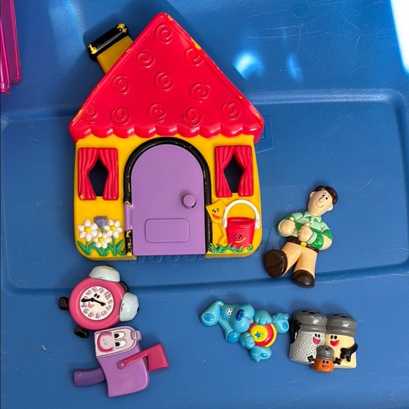 Blues Clues Gift Set Backpack Puzzle Magnets Cards Book Y2K - Picture 5 of 13